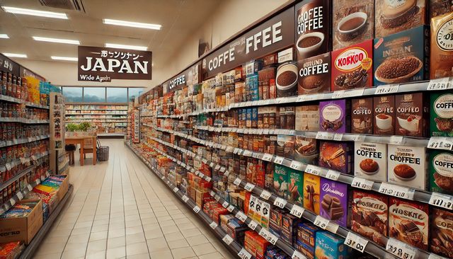 コーヒーにチョコレートのシロップの用途