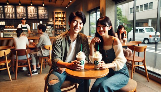 スタバのコーヒーフラペチーノには何が入っていますか