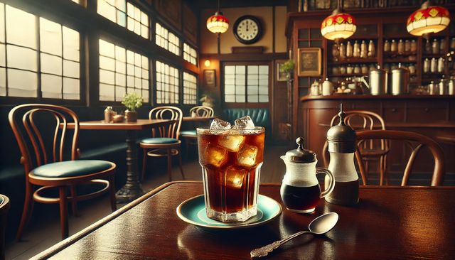 コーヒーとガムシロップの基本