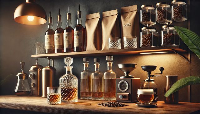 焼酎ホットを使うコーヒー割り