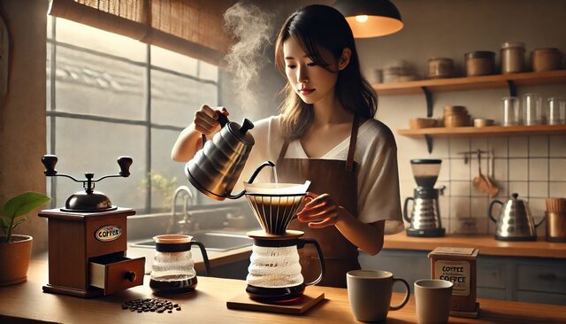 【上級テク】バリスタ直伝!100均のコーヒー道具で「最高の1杯」を淹れる抽出術