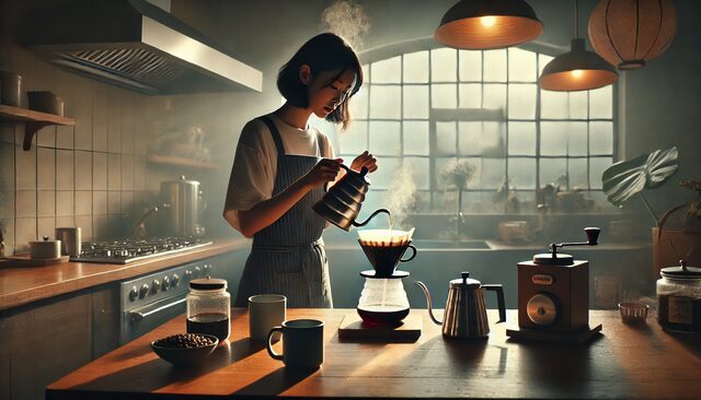 全国の珈琲館メニューから実施有無をチェックする手順