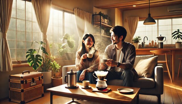 練乳とコーヒーの層が美しいスペインの「カフェ・ボンボン」