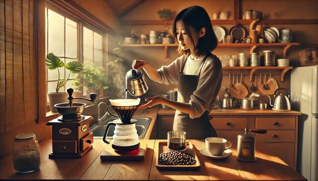 お湯の太さとコントロール性能の比較テスト