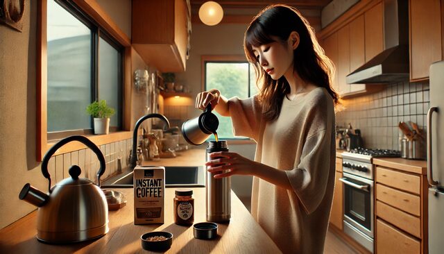 水筒ホットコーヒーの作り方|温度管理が美味しさを分ける