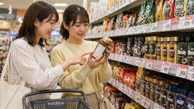 最初は少量のお湯で「練る」と香りが引き立つ