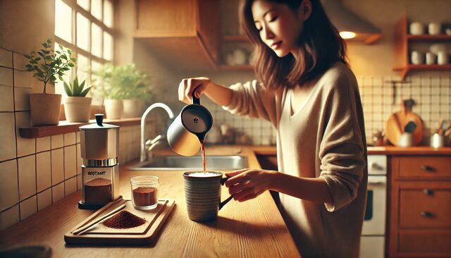 インスタントコーヒーとリン含有量の知られざる関係