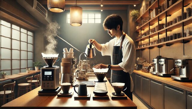 コーヒー46メソッド時間の目安は「45秒間隔」が鉄則