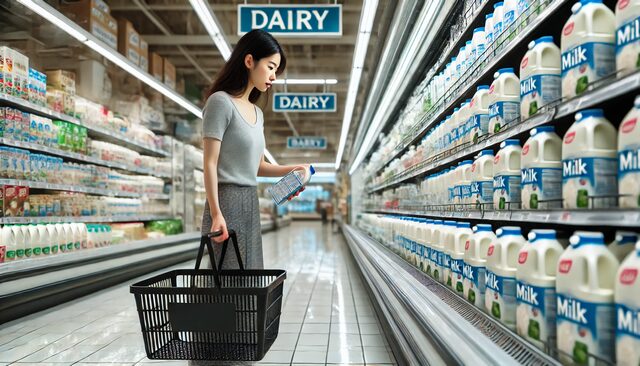 牛乳に含まれるタンパク質とカルシウムの健康効果