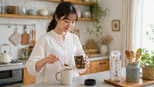 コンビニのカフェオレと自宅での「牛乳だけカフェオレ」のコスト比較