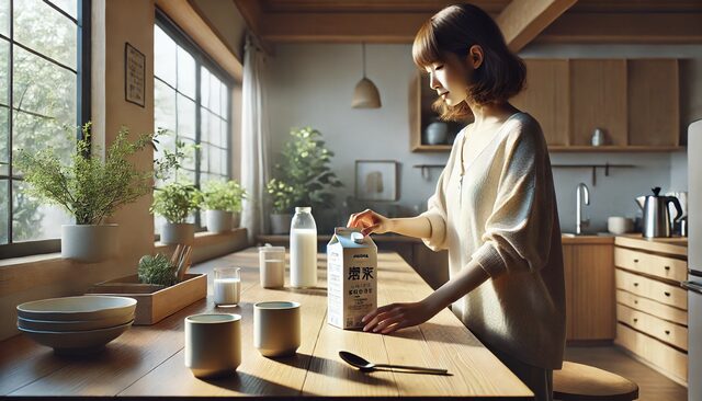 インスタントコーヒーと牛乳の最適な割合