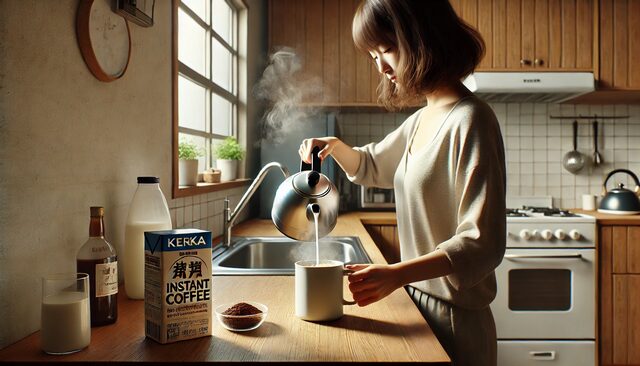 インスタントコーヒーを牛乳とレンジで温める際の注意点