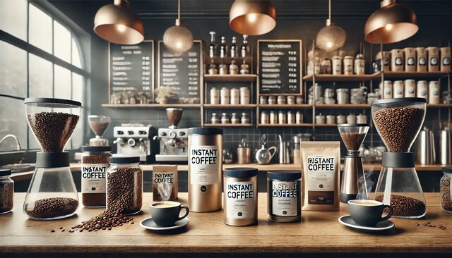 インスタントコーヒーの酸化を防ぐ密閉保存