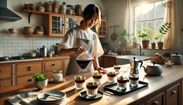 コーヒーゼリーのカフェイン量