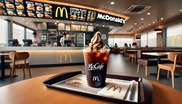 マックのコーヒーフロート