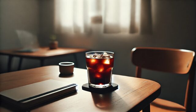 アイスコーヒーを氷なし