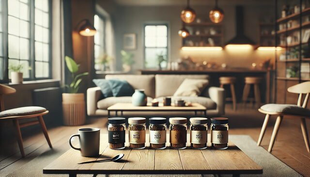 水で溶けるインスタントコーヒー