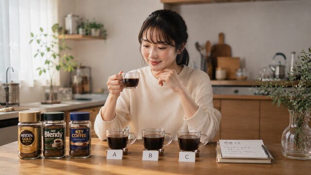 インスタントコーヒーの美味しい飲み方