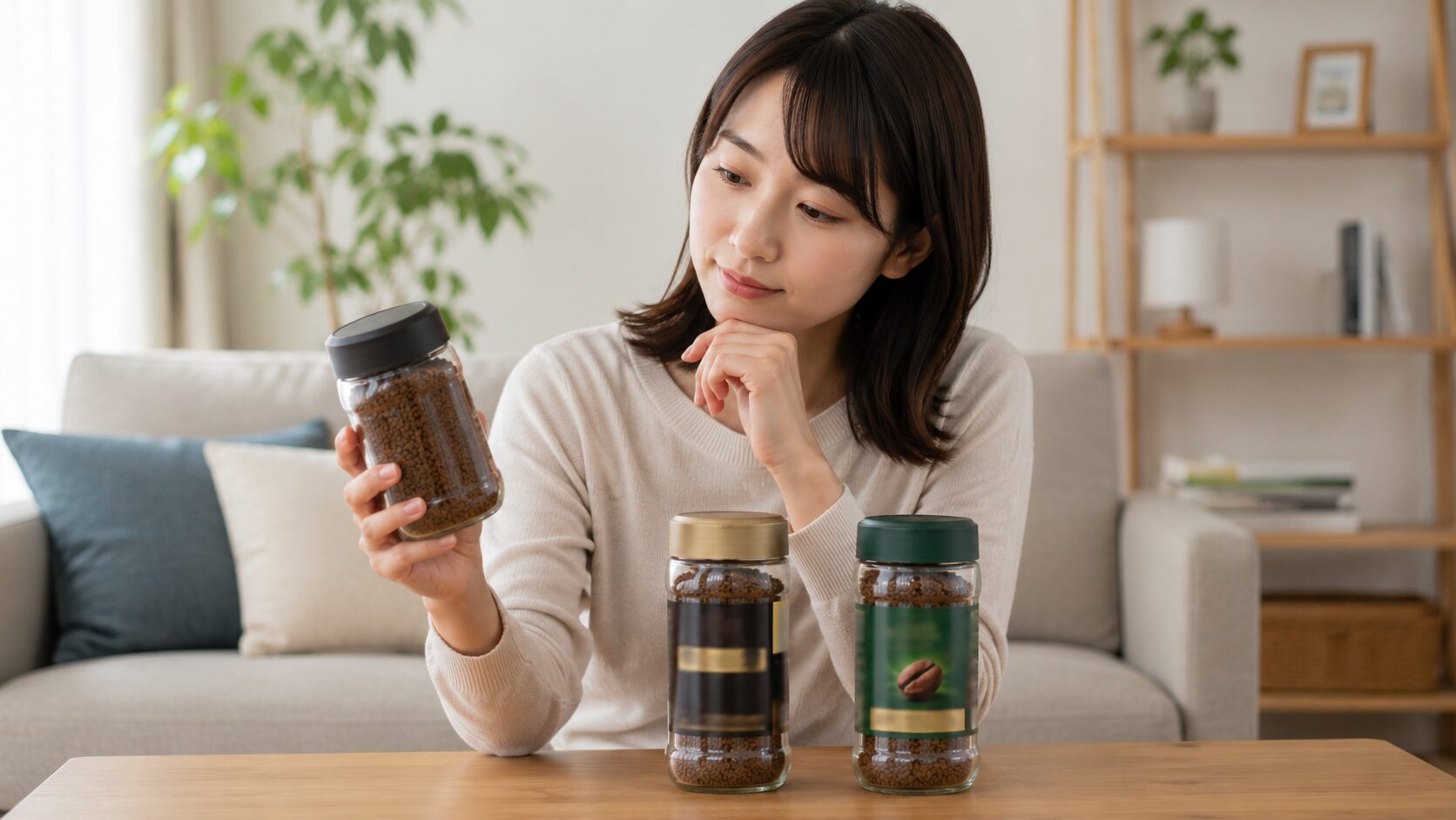 インスタントコーヒーでアクリルアミドが少ない
